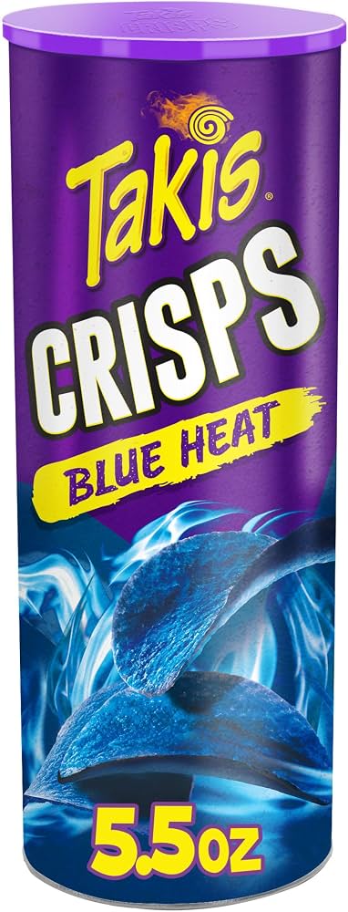 Takis Crisps Blue Heat 5.5oz X 15 Units // Exp 24 August 2026
