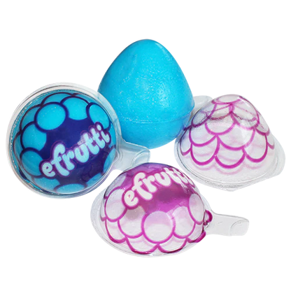 E-Frutti Burstin Blue Raspberry Juice Filled Gummy .66oz X 75 Units