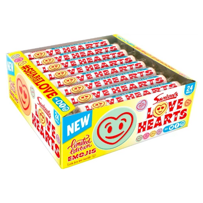 UK Swizzels Giant Love Hearts 39g X 24 Units