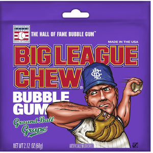 Big League Chew Grape 12 Units