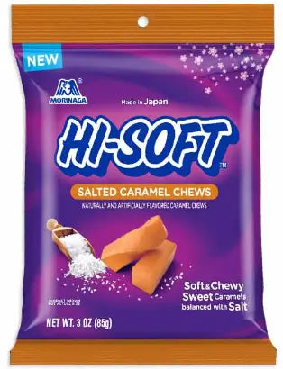 Hi-Chew Salted Caramel Peg Bags 3oz X 6 Units
