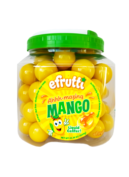 E-Frutti Ahhh-Mazing Mango Juice Filled Gummy .66oz X 85 Units