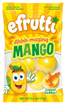 E-Frutti Ahhh-Mazing Mango Peg Bag 2.6oz X 12 Units