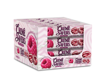 Creme Savers Rolls Raspberries & Creme 1.76oz X 24 Units