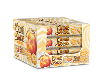 Creme Savers Rolls Peaches & Creme 1.76oz X 24 Units