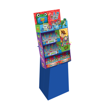 Bazooka Floorshipper 96ct Toy Story 5 (18x2-BBP, 18x2-JPP, 24 JDP)