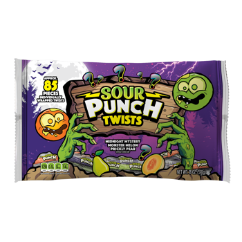 Halloween - Sour Punch Twists 18oz X 1 Bag