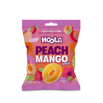 Hoola Peach Mango Peg Bag 6oz X 8 Units