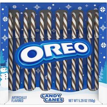 Xmas - Oreo Cookie & Creme Candy Canes 5.29oz X 24 Units