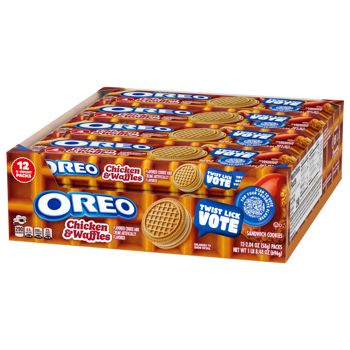 Nabisco Oreo Chicken & Waffles Cookies 2.04oz x 12 Units