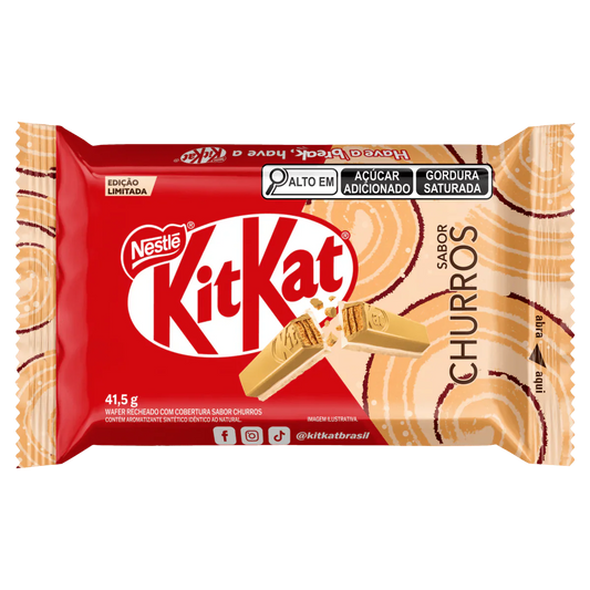 Brazil - Kit Kat Churros 41.5g X 24 Units