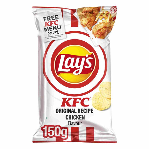 Lay's KFC Original Recipe 150g X 9 Units // Exp 4 Aug 2024