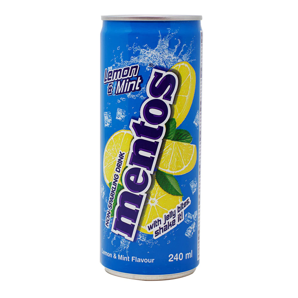 Mentos Lemon & Mint Drink 240ML X 24 Units – candyville.ca