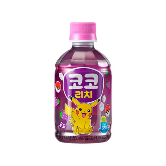 Lotte Chilsung Coco Rich Grape(Korea) 235ml X 24 Units