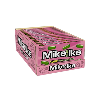 Theater Box Mike & Ike Sour Watermelon 4.25oz X 12 Units