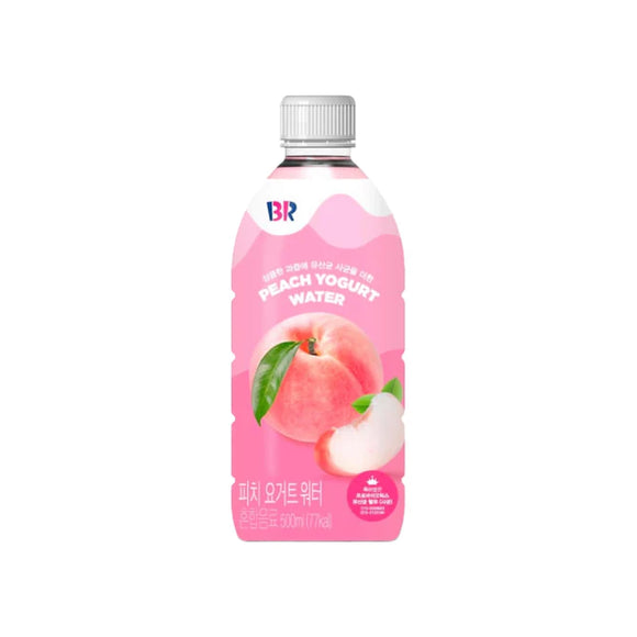 Korea - Baskin Robbin Peach Yogurt Water 500ml X 24 Units