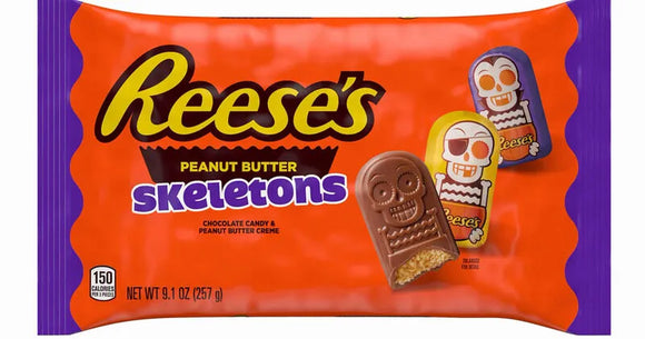 Halloween - Reese's Peanut Butter Skeletons 9.1oz X 1bag