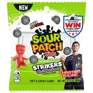 Sour Patch Kids Strikers Peg Bag 3.17oz X 12 Units