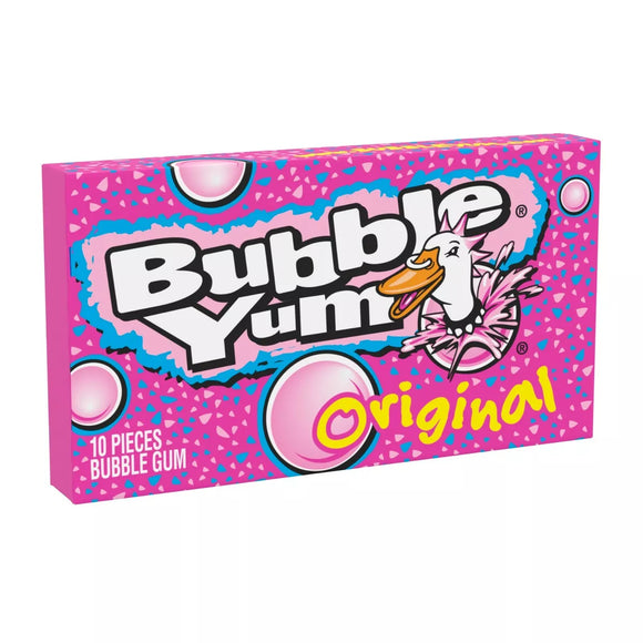 Hershey Bubble Yum Original Gum 2.8oz X 12 Units