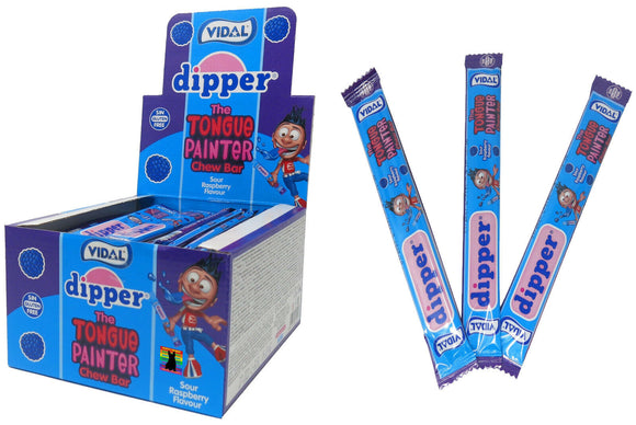 Uk Vidal Dipper Tounge Painter Chew Bar 10.5G X 100 Units