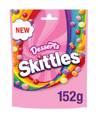 UK Skittles Desserts 152g X 15 Units