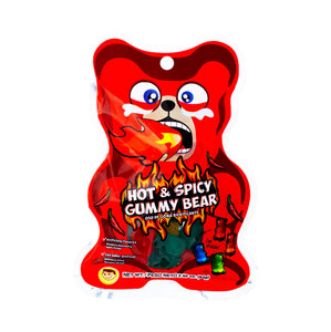 Pocas Hot & Spicy Gummy Bear 2.95oz X 48 Units