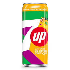 7up Cocktail Exotique Can 330ml X 24 Units (shipping included)