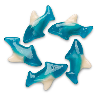 Bulk Albanese Gummi Blue Sharks 5 Lb