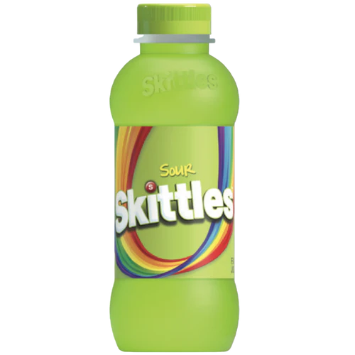 Skittles Sour Fruit Drink 14oz X 12 Units (shipping Included)
