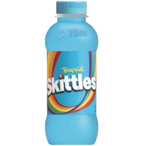 Skittles Tropical Fruit Drink 14oz X 12 Units (shipping Included)