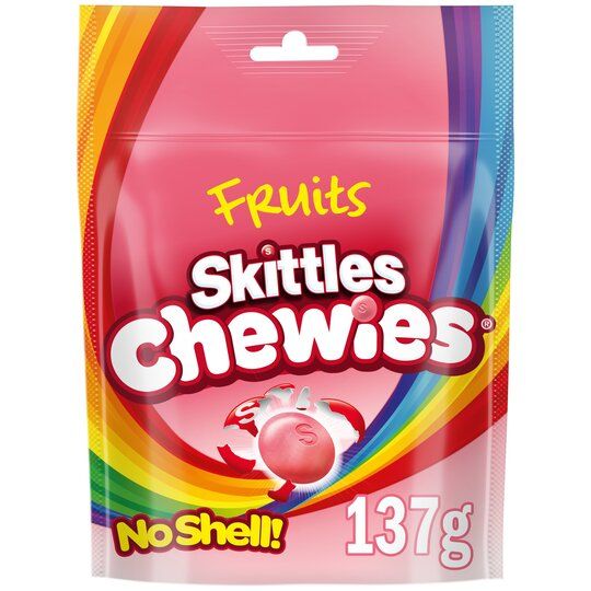 Uk Skittles Fruit Chewies 137g X 16 Units