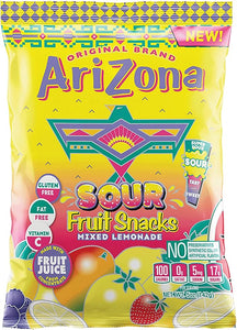 Arizona Fruit Snacks - Mixed Lemonade 5oz X 12 Units