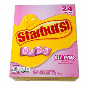 Starburst All Pink - Standard Size 24 Units