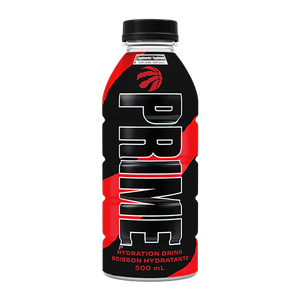 Prime Hydration Black Toronto Raptors 500ml X 12 Units