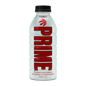 Prime Hydration White Toronto Raptors 500ml X 12 Units