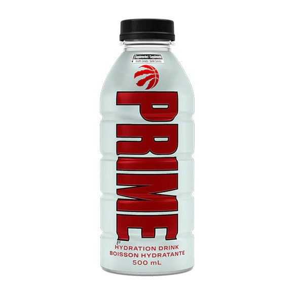 Prime Hydration White Toronto Raptors 500ml X 12 Units