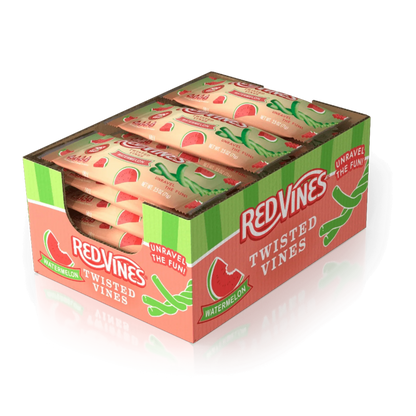 Red Vines Twisted Watermelon 2.5oz X 18 Units