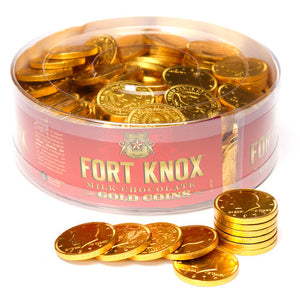 FORT KNOX CHOCOLATE GOLD COINS