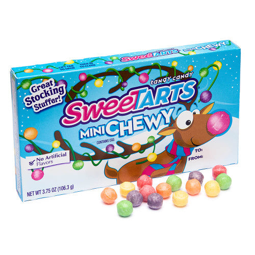 Nestle X-Mas Sweetarts Mini Chewy Theatre Box 3.75oz X 12 Units