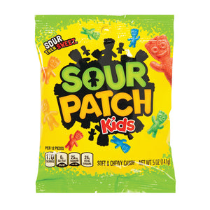 Sour Patch Kids Peg Bag 3.6oz X 12 Units