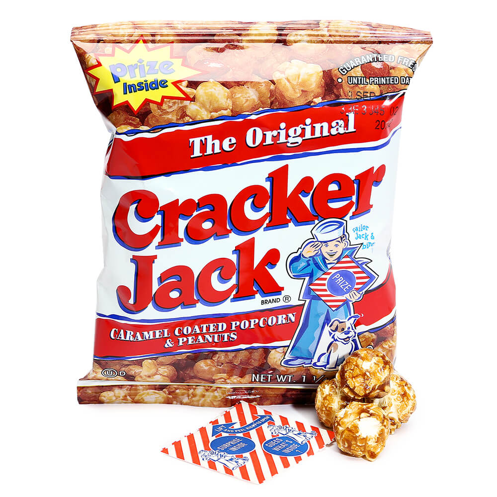 CRACKER JACKS BAGS UNPACKED 
