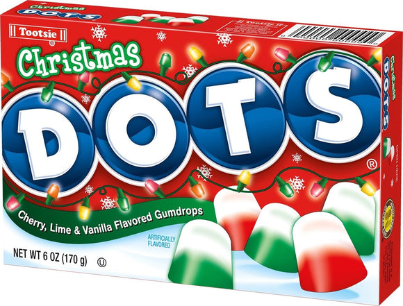 Tootsie Holiday Dots Theatre Box 6oz X 12 Units