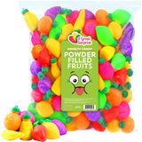 Bee Candy Powder Filled Plastic Fruits Bag 2o Oz (72 Ct)