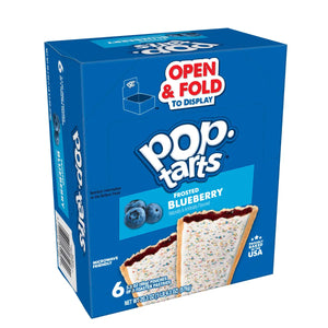 Pop Tarts Frosted Blueberry 3.3oz X 6 Units