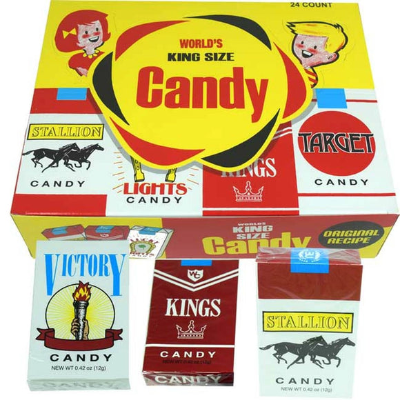 World's Candy Sticks King Size Candy 24 Units