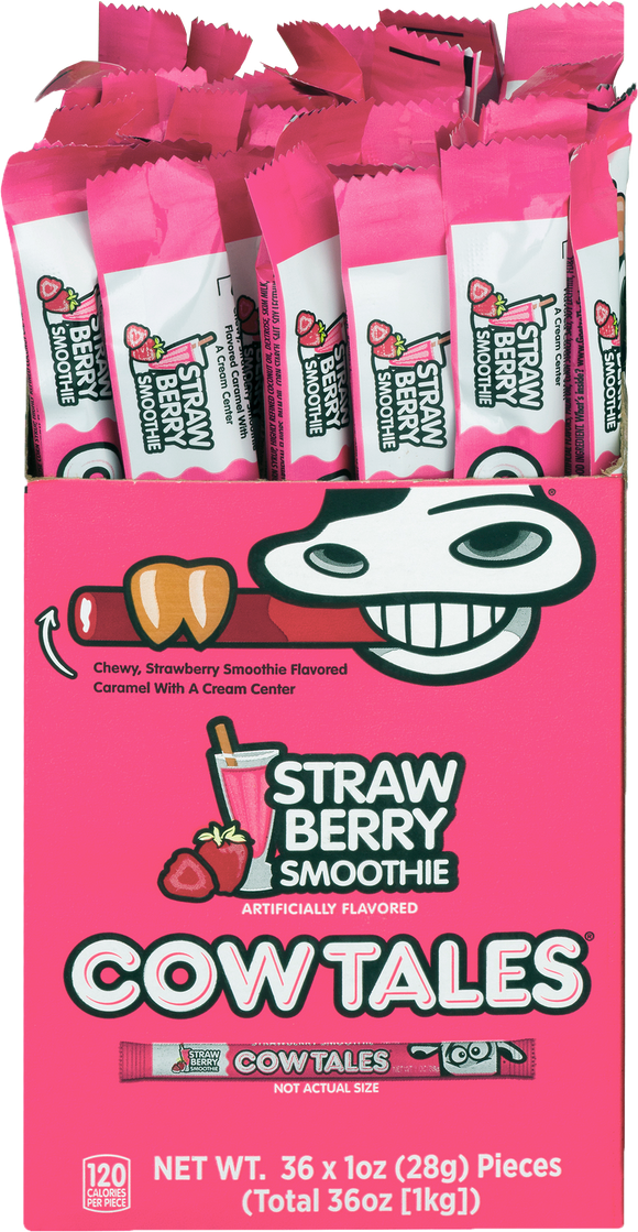 Cow Tales Strawberry Smoothie X 36 Units