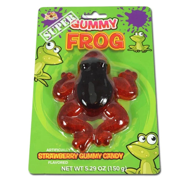 Albert's Super Gummy Frogs 5.29oz X 12 Units