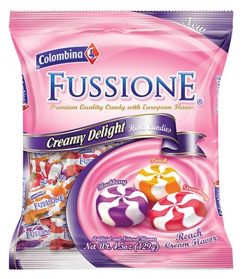 Colombina Fussione Creamy Delight 4.5oz X 12 Units