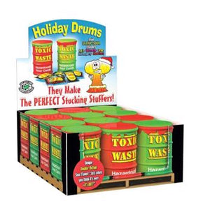 Toxic Waste Holiday Drums 1.7oz X 12 Units