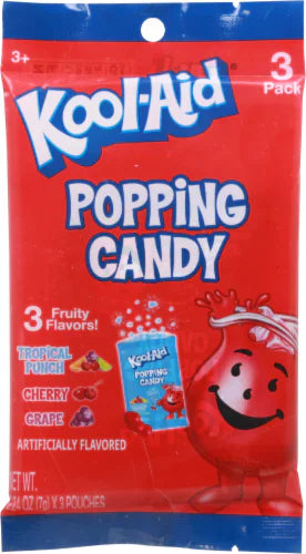 Kool-Aid Popping Candy 3 Pack X 12 Units